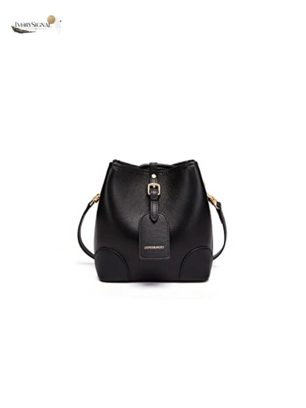 Genuine Leather Small Bucket Crossbody Shoulder Bag Purse Women